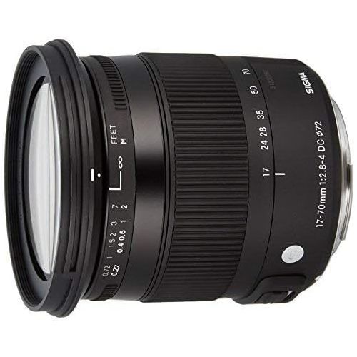  Sigma 884101 F2.8-4 Contemporary DC Macro OS HSM 17-70mm Zoom Lens for Canon EF-S Cameras - International Version (No Warranty)