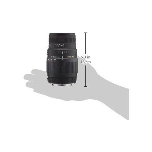 캐논 Sigma 70-300mm f4-5.6 DG Macro Telephoto Zoom Lens for Canon SLR Cameras - International Version (No Warranty)