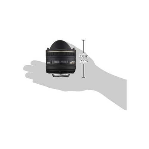  Sigma 10mm f2.8 EX DC HSM Fisheye Lens for Canon Digital SLR Cameras (OLD MODEL)