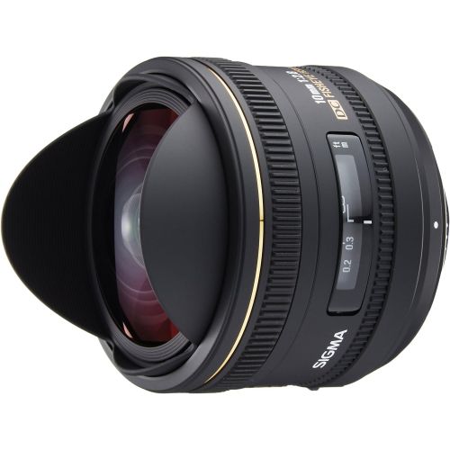  Sigma 10mm f2.8 EX DC HSM Fisheye Lens for Canon Digital SLR Cameras (OLD MODEL)