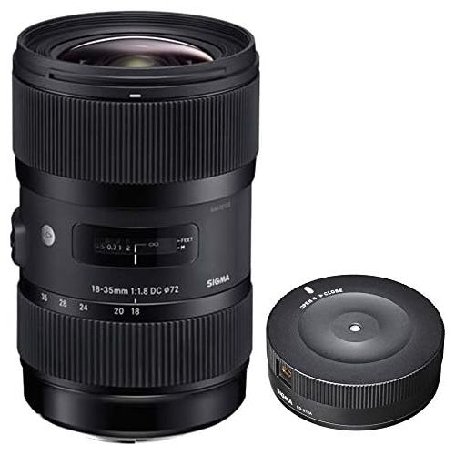  Sigma AF 18-35mm f1.8 DC HSM Lens for Nikon with USB Dock for Nikon Lens