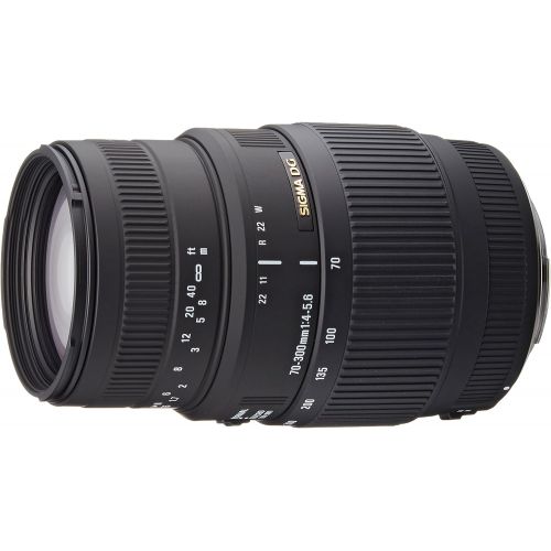  Sigma 70-300mm f4-5.6 DG Macro Telephoto Zoom Lens for Minolta and Sony SLR Cameras