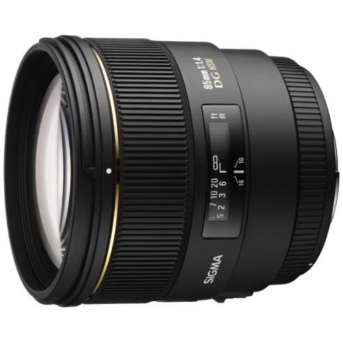  Sigma 85mm f1.4 EX DG HSM Large Aperture Medium Telephoto Prime Lens for Canon Digital SLR Cameras