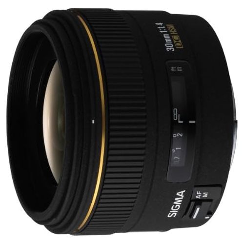  Sigma 30mm f1.4 EX DC HSM Lens for Canon Digital SLR Cameras