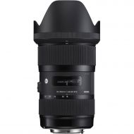 Sigma 210101 18-35mm F1.8 DC HSM Lens for Canon APS-C DSLRs (Black) International version (No Warranty)