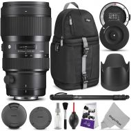 Sigma 50-100mm F1.8 Art DC HSM Lens for Canon DSLR Cameras w/Sigma USB Dock & Advanced Photo and Travel Bundle