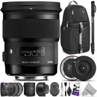 Sigma 135mm f1.8 DG HSM Art Lens for Nikon F Cameras wSigma USB Dock & Advanced Photo and Travel Bundle