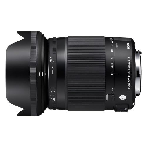  Sigma 18-300mm F3.5-6.3 Contemporary DC Macro OS HSM Lens for Nikon