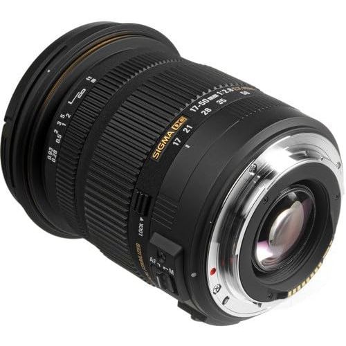  Sigma 17-50mm f2.8 EX DC OS HSM Zoom Lens for Canon DSLRs with APS-C Sensors