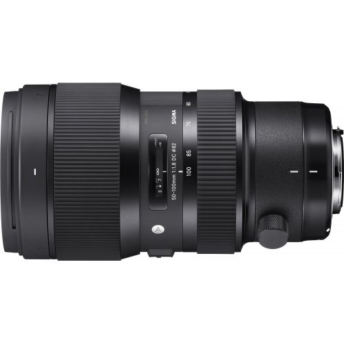 Sigma 693955 50-100mm f1.8 DC HSM Art Lens for Nikon, Black