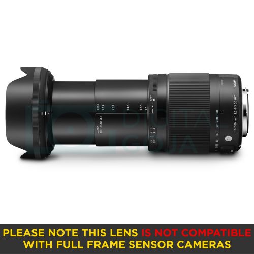  Sigma 18-300mm F3.5-6.3 Contemporary DC Macro OS HSM Lens for Nikon DSLR Cameras wAdvanced Photo and Travel Bundle