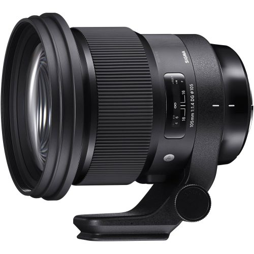  Sigma 105mm f1.4 DG HSM Art Lens for Nikon F  6PC Accessory Bundle