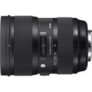 Bestbuy Sigma - 24-35mm f2 DC HSM Art Standard Zoom Lens for Nikon - Black