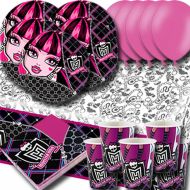 Signature Balloons Monster High Party Pack For 16 - Plates, Cups, Napkins, Balloons And Tablecovers