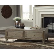 Signature Design by Ashley T904-9 Chazney Coffee Table Rustic Brown
