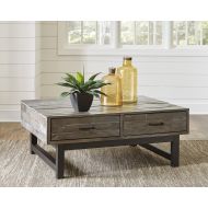 Signature Design by Ashley T891-9 Mondoro Coffee Table Grayish Brown