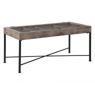Signature Design by Ashley A4000208 Shellmond Accent Cocktail Table Antique Gray/Black