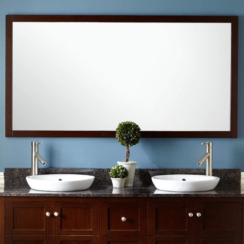  Signature Hardware 404734 Everett 31-1/2 x 60 Framed Bathroom Mirror