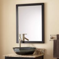 Signature Hardware 404727 Everett 31-1/2 x 24 Framed Bathroom Mirror
