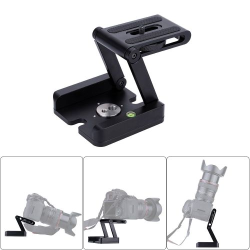  Signature888 Camera & Photo Tripod Heads Solution Photography Studio Camera Tripod Z Pan & Tilt Flex Aluminum Alloy Tilt Head Multi-angle Folding