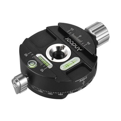  Signature888 Camera & Photo PAN-0 360 Degree Rotating Disc Camera Quick Release Clamp 14 38 Mounting Screw Hole AS Standard for Arca Kirk Markins