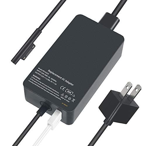 Sikaye New Power Adapter 12V 2.58A 36W Laptop Charger Compatible with Microsoft Surface Pro3 Pro4 i5 i7 Model 1625