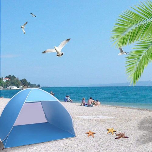  sikiwind 2-3 Person Beach Tent Sun Shelter Tent Big Automatic Sun Umbrella Beach