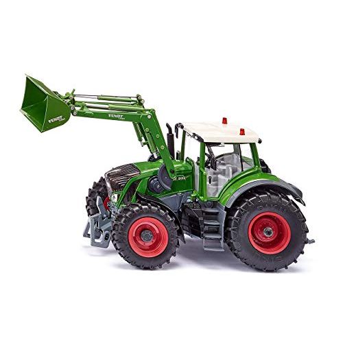  Siku 6793, Fendt 933 Vario Tractor with Front Loader, Green, Metal/Plastic, 1:32, app via Bluetooth, Remote Control not Included