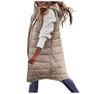 Sikye Womens Coat Vest Lightweight Lightweight Quilted Soft Warm Coat Vest Lightweight Jacket Parkas Women