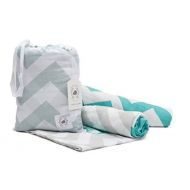 Silegend LoveBabyDays Organic Baby Swaddles - Ultra-Soft Nursing Receiving Blankets for Happy Snuggles and...