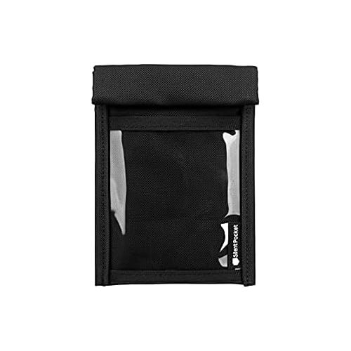  [아마존베스트]Silent Pocket Quick Access Utility Faraday Bag - Waterproof Signal Blocking Nylon - Device Shielding for Smartphones, iPhone, Samsung Galaxy, More for Travel, Privacy, Anti-Hacking