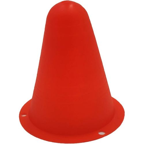  Silfrae Plastic 3.1in Roller Skating Cone Anti-Wind Traffic Markers Windproof Roadblock Set of 20