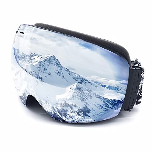  Silfrae Good/Bad Weather Ski Snowboard Goggles Frameless 100% anti-UV