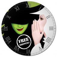 SilhouettesbyMarie Wicked Clock