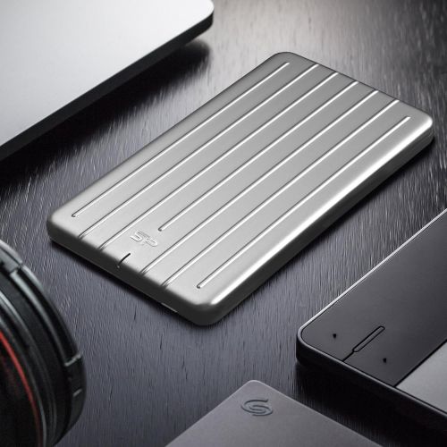  Silicon Power 2TB Armor A75 USB3.1 Gen 1 Ultra-Slim (12.2mm) Shockproof Portable Hard Drive