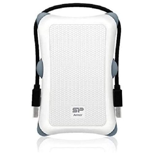  Silicon Power Armor A30 2.5-inch Shockproof SATA Hard Drive Enclosure White