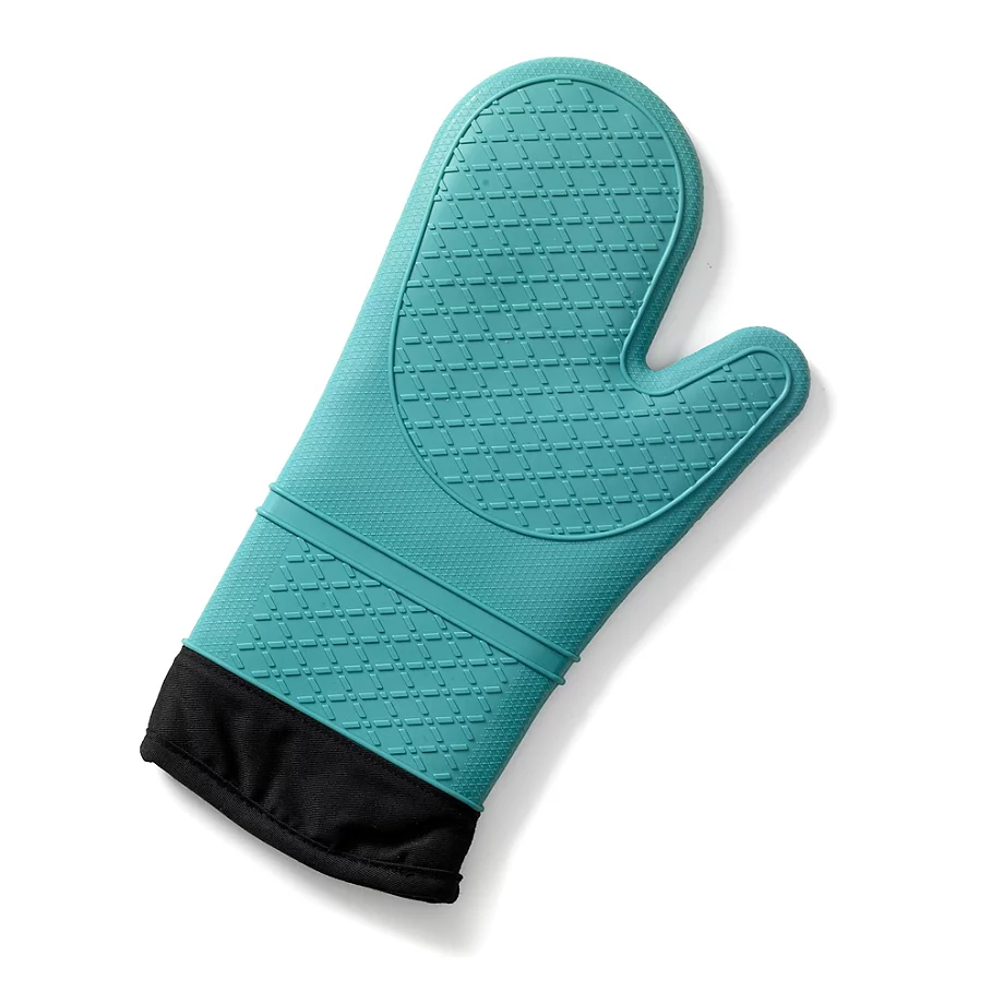  Silicone Quilted Oven Mitt