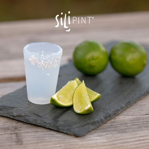  [아마존베스트]Silipint Silicone 1.5 Oz Shot Glasses, U.S. Patented, Unbreakable, Freezable, Heat Resistant, Amazing Party Shot Glass (Set of 6-1.5 Oz, Solid Variety)