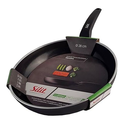  Silit Fry Pan, Black, 28 cm