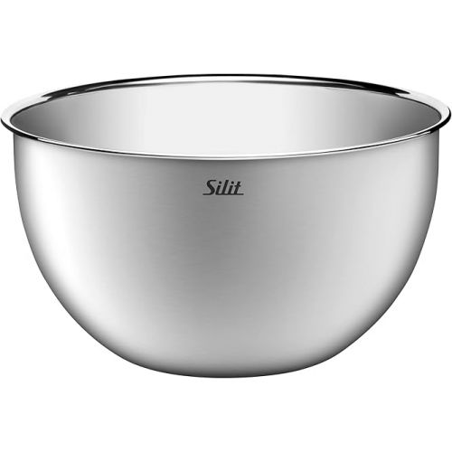  Silit Kitchen Bowl Set 3 Pieces Stainless Steel Bowls Multifunctional Mixing Bowl Stainless Steel Salad Bowl Serving Bowl Stackable