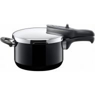Silit Sicomatic® T-Plus Pressure Cooker 4.5L without Insert Ø 22 cm Black Made in Germany Inside Scale Silargan® Functional Ceramic Suitable for Induction Hobs