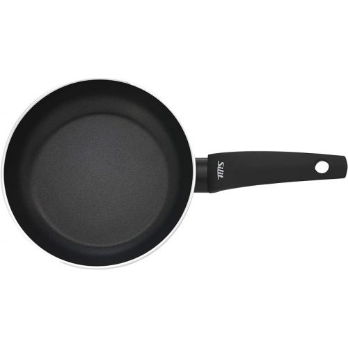  Silit Belluna Frying Pan 20 cm Aluminium Coated with Plastic Handle for Gentle Frying Rose