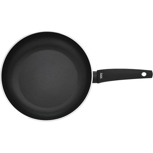  Silit Belluna Induction Frying Pan 28 cm Aluminium Coated Plastic Handle for Gentle Roasting Green