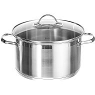 Silit Achat High Casserole with Lid, 30.3 x 26 x 30.3 cm, Silver