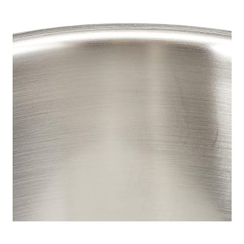  Silit Achat High Casserole with Lid, 30.3 x 26 x 30.3 cm, Silver
