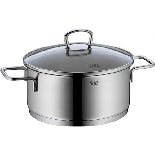  Silit Cookware Set, Stainless Steel, Silver, 49 x 39 x 49 cm