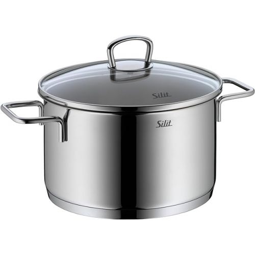  Silit Cookware Set, Stainless Steel, Silver, 49 x 39 x 49 cm