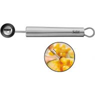 Silit 2142304296 Classic Line Kugelausstecher 16 cm Cutter Balls, Polished Stainless Steel, Melon, Hollow Spoon, Dishwasher Safe 18/10