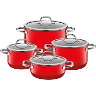Silit 4-Parts Passion Cookware Set, Red