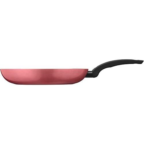  Silit Belluna Frying Pan 24 cm Aluminium Coating Induction Plastic Handle PFOA-Free for Gentle Roasting Pink